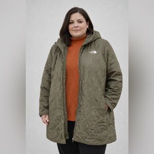 The North Face Olive Quilted Heatseeker™ Eco Coat Parka | 3XL (21L) $200